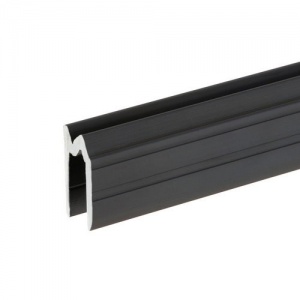 6102 BLK Aluminium Hybrid Lid Location Black For 7 mm Material 