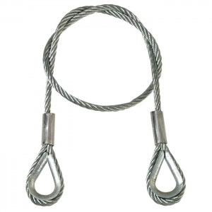 S 82100 - Safety Rope 8 mm length 1 m