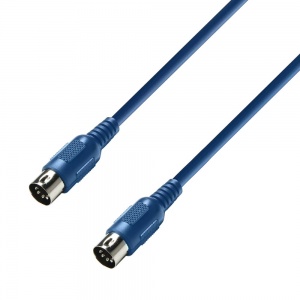 K3 MIDI 0600 BLU - MIDI Cable 6 m blue