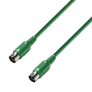 K3 MIDI 0600 GRN - MIDI Cable 6 m green