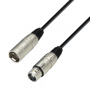 3 STAR MMF 0050 - Mikrofónny kábel XLR samica na XLR samec 0,5 m