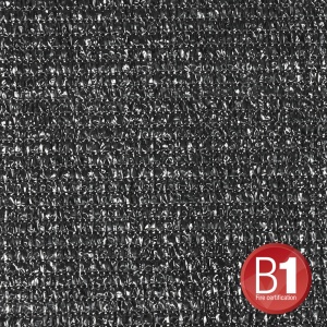 0155100 B - Gauze, material 100 sold by the meter, 3m wide, black