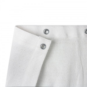 0155 X 34 W - Gauze, material 100 3x4m with eyelets, white