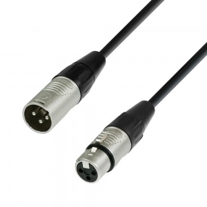 K4 DMF 0050 - DMX Cable REAN XLR Male to XLR Female 0.5 m