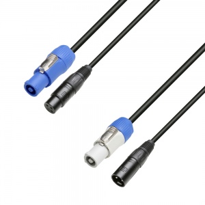 8101 PSDT 0150 - Power & DMX Cable Power Twist In & XLR female to Power