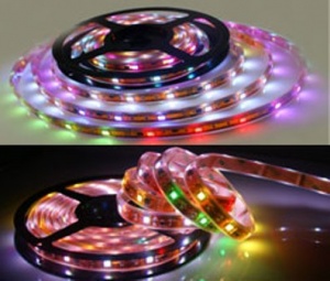 150 LED STRIP RGB exteriér
